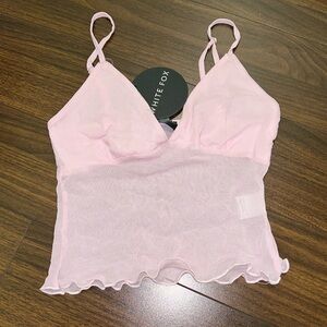 White Fox Hidden Feelings Top